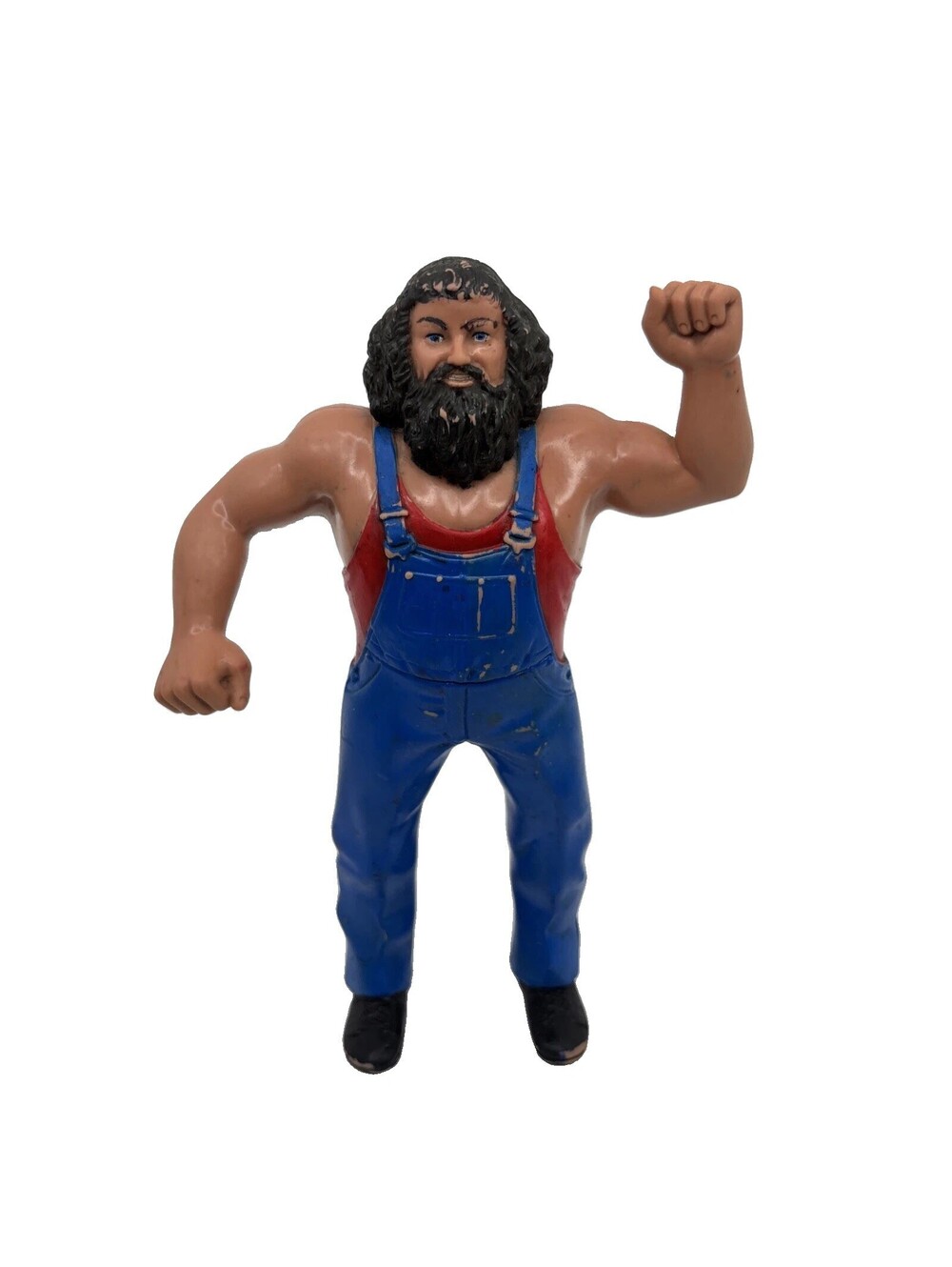 LJN WWF Hillbilly Jim Wrestling Superstars 8" Figure 1985 WWE Titan Vintage